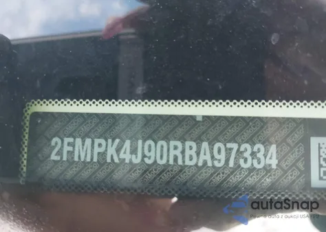 2024 Ford Edge Sel from USA, damaged, VIN 2FMPK4J90RBA97334